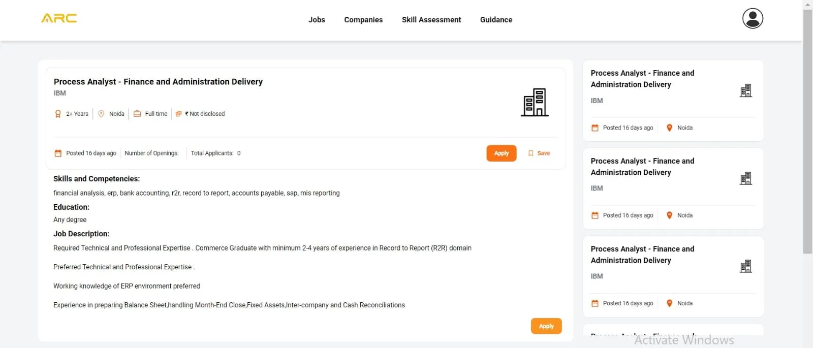 View Job Details